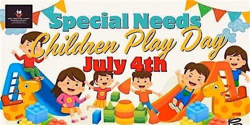 Special Needs Kids Play Day