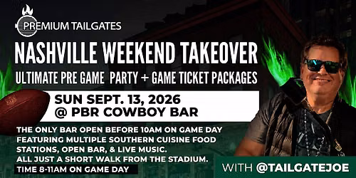 New York Jets - Nashville Weekend Takeover
