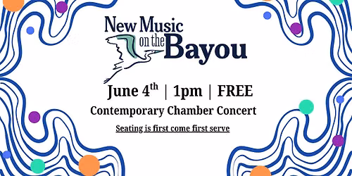 New Music on the Bayou Concert — 2000 Riverside Drive, Monroe, LA, United States, Louisiana 71201