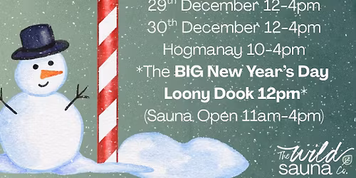 The BIG Charity Lake of Menteith Loony Dook!