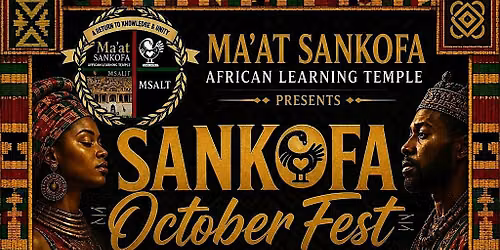 Sankofa October Fest