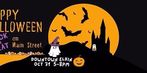 Trick or Treat in downtown Elkin 