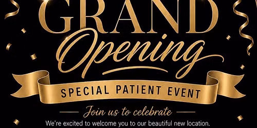 Ribbon Cutting & Grand Opening Patient Event 