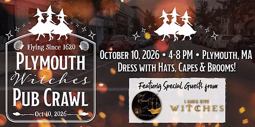 3rd Annual Plymouth Witches Pub Crawl 2026