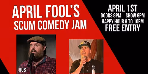 April Fool's Comedy Jam - Free Comedy Show