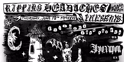 6\/18: Flickers from the Fen, Apoxupon, Assorted Potions, Fenmoss @ Pie Shop DC