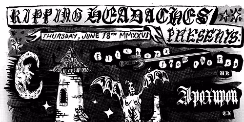 6\/18: Flickers from the Fen, Apoxupon, Assorted Potions, Fenmoss @ Pie Shop DC