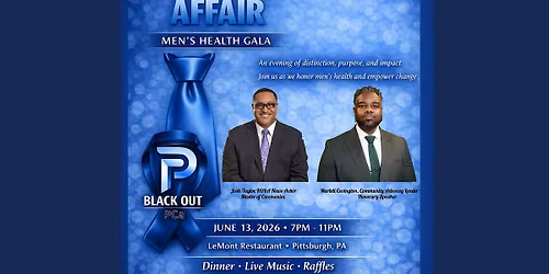 Blue Tie Affair: Men's Health Gala