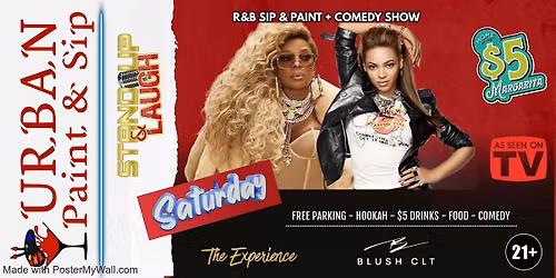 R&B Sip & Paint (Comedy Show)