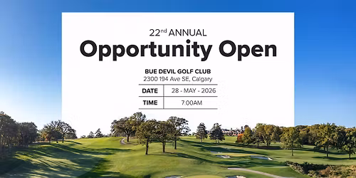 22nd Annual Opportunity Open