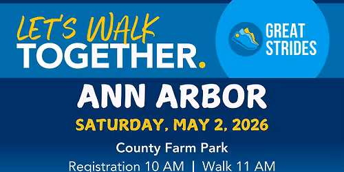 Ann Arbor Great Strides 2026