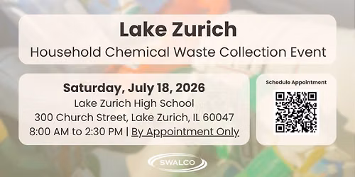 Household Chemical Waste Collection Event in Lake Zurich
