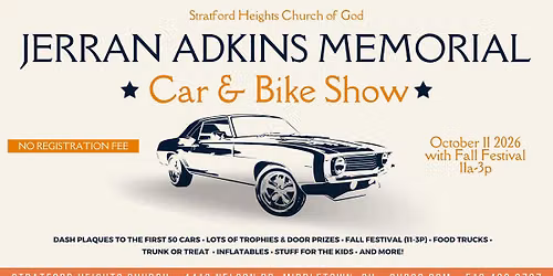 Jerran Adkins Memorial Car & Bike Show