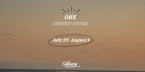 Summer Youth Retreat 2026 - OBX