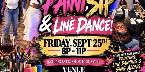 Paint, Sip & Line Dance!