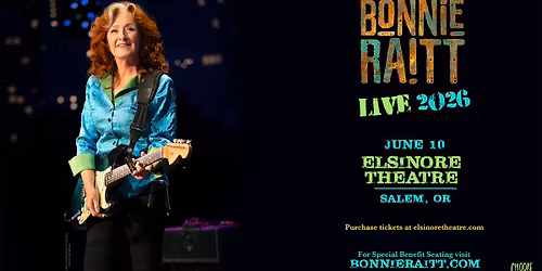 SOLD OUT! Bonnie Raitt: Live 2026