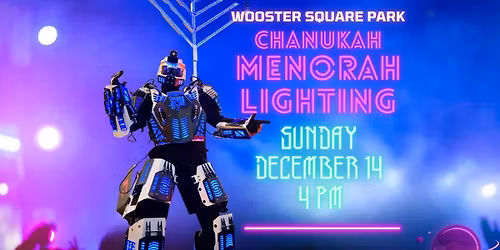 Chanukah Menorah Lighting at Wooster Square Park 2025