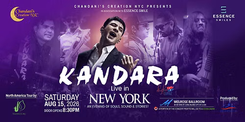 KANDARA  LIVE IN NEW YORK 2026