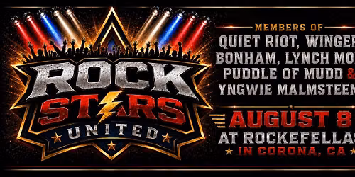 Rock Stars United at Rockefellas Cavern