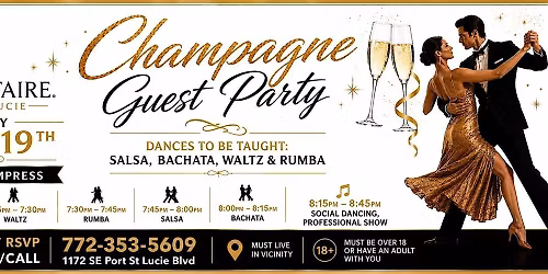 Champagne Guest Party