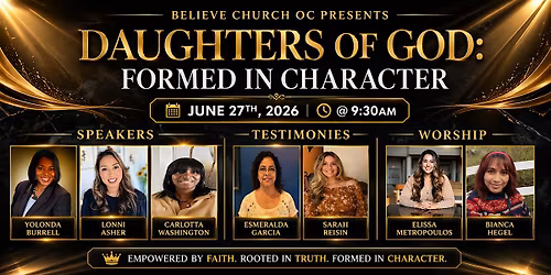DAUGHTERS OF GOD: FORMED IN CHARACTER