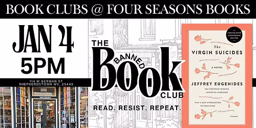 The Banned Book Club: The Virgin Suicides by Jeffrey Eugenides