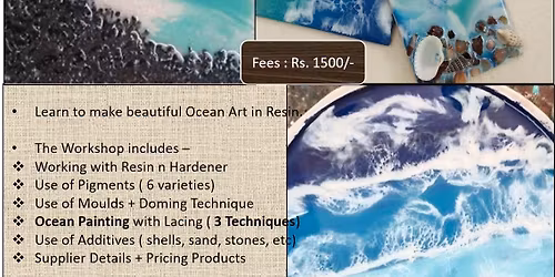 Resin Ocean Art Workshop