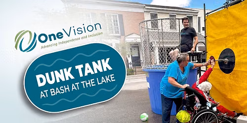 One Vision Dunk Tank at Bash at the Lake