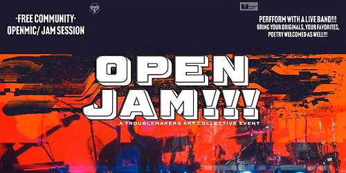 OPEN JAM! At Sanger Hall