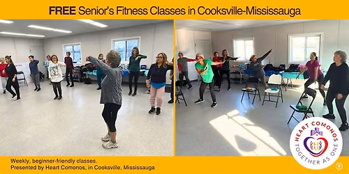 Seniors Fitness Classes in Cooksville, Mississauga
