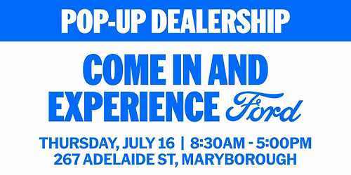 Maryborough Ford Pop-Up