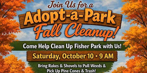 Fisher Park Fall Cleanup