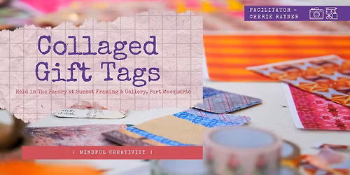Mindful Makes: Gift Tags \u2013 A Creative Mindfulness Workshop