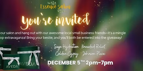 Essence Salon - Holiday Event