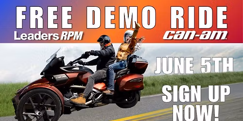 Can-Am On Road Demo