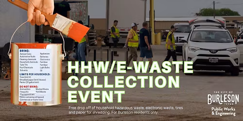 Household Hazardous Waste Collection Event