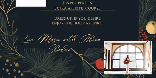 SOLD OUT-Holiday Wine Pairing with Terry- Featuring Alexa Sluder