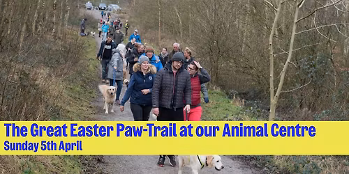 The Great Easter Paw-Trail at our Animal Centre