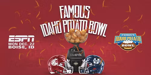 Parking Famous Idaho Potato Bowl: Utah St. vs Washington St.