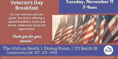 Veteran's Day Breakfast