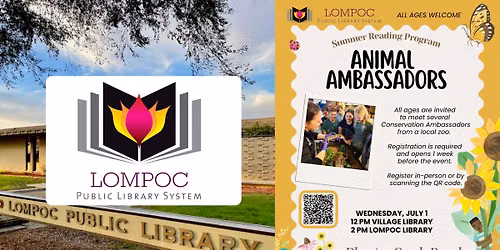 Animal Ambassadors at the Lompoc Library