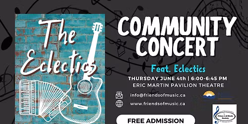 Community Concert feat. Eclectics