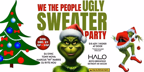 Ugly Sweater Party @ Halo