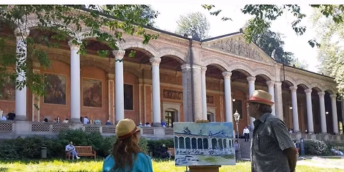Antik-, Kunst- und Kunsthandswerksmarkt in der Trinkhalle Baden-Baden 