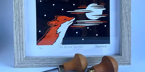 Reduction Lino printing with Louise Earnshaw on Friday 28th November, 2025 10.30 - 3.00pm