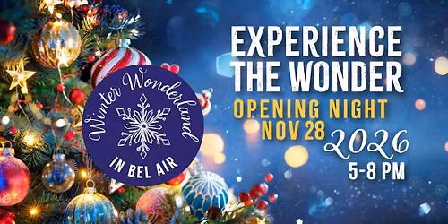 Winter Wonderland in Bel Air OPENING NIGHT & LIGHTING