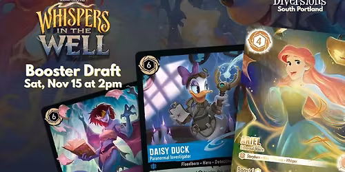 Disney Lorcana: Whispers in the Well Booster Draft