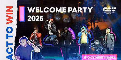 Welcome Party 2025 - ACT TO WIN!