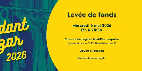 Le tr\u00e9pidant bazar des Intr\u00e9pides - \u00c9dition 2026!