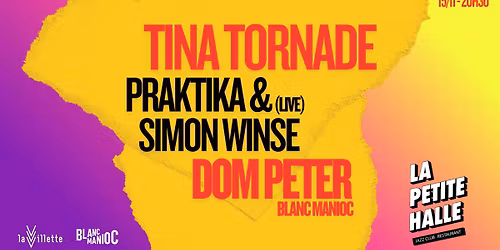 Blanc Manioc Party @ La Petite Halle de la Vilette